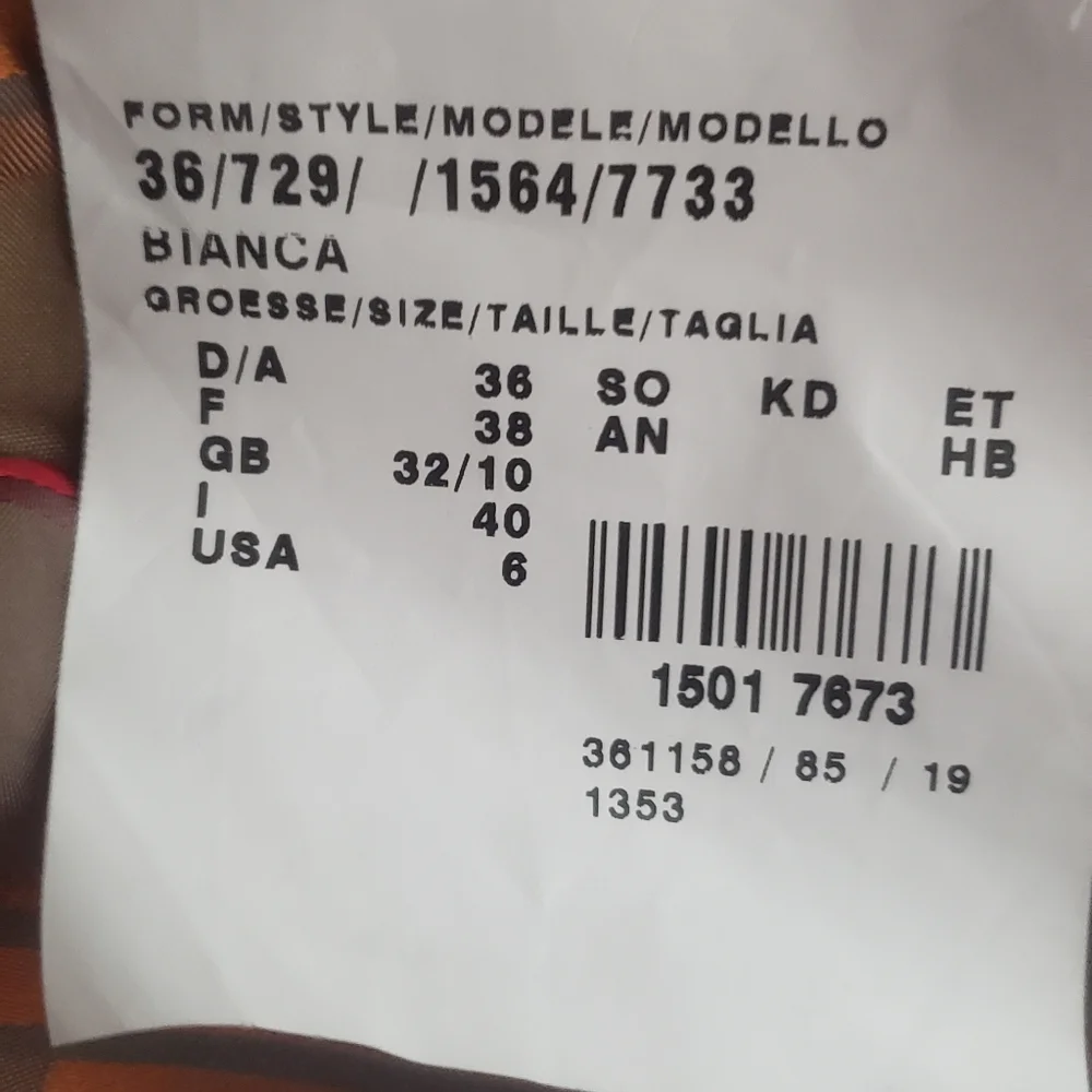 Habsburg 100% Wool Vintage Austrian Blazer Jacket Striped Silk Lining USA 6 Med - Picture 13 of 16